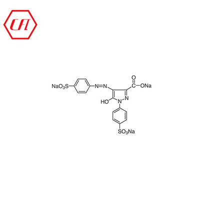 E102 σκόνη 85% CAS 1934-21-0 ταρτραζίνης πρόσθετων ουσιών τροφίμων